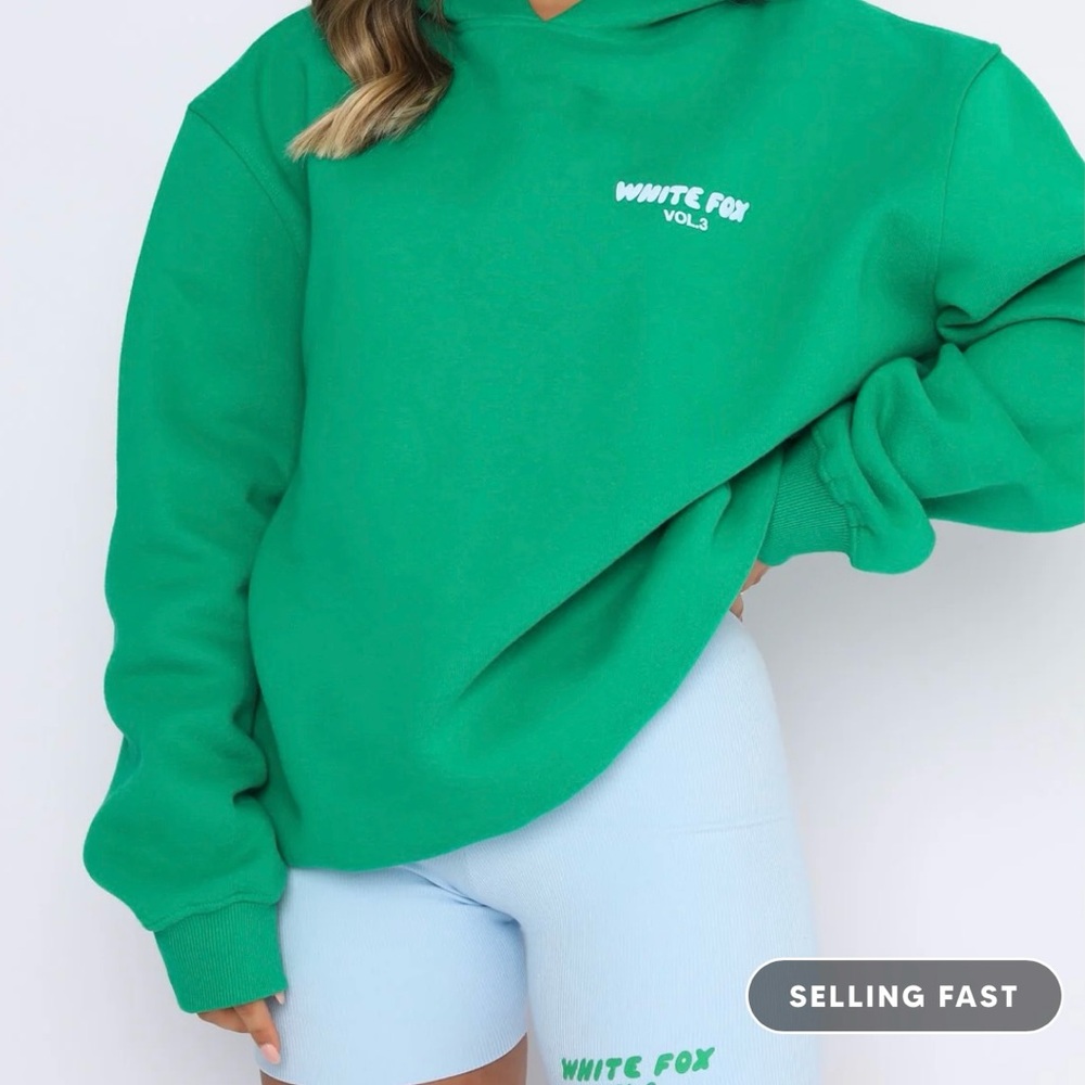Green White Fox Sweatshirt *Volume 3*